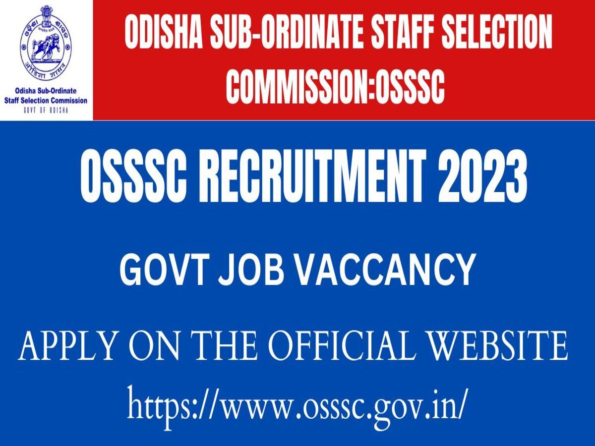 Ossc-laboratory-Technician-Recruitment-2023