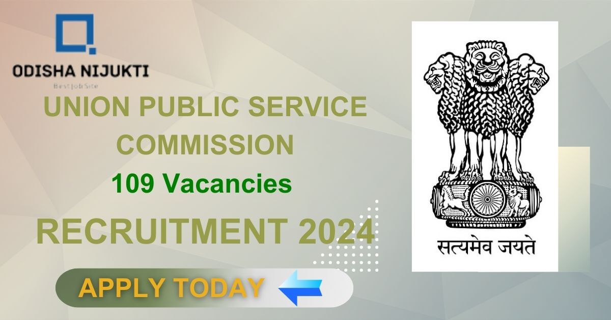 UPSC-Recruitment-2024-for-109-Vacancies-Apply-Today!