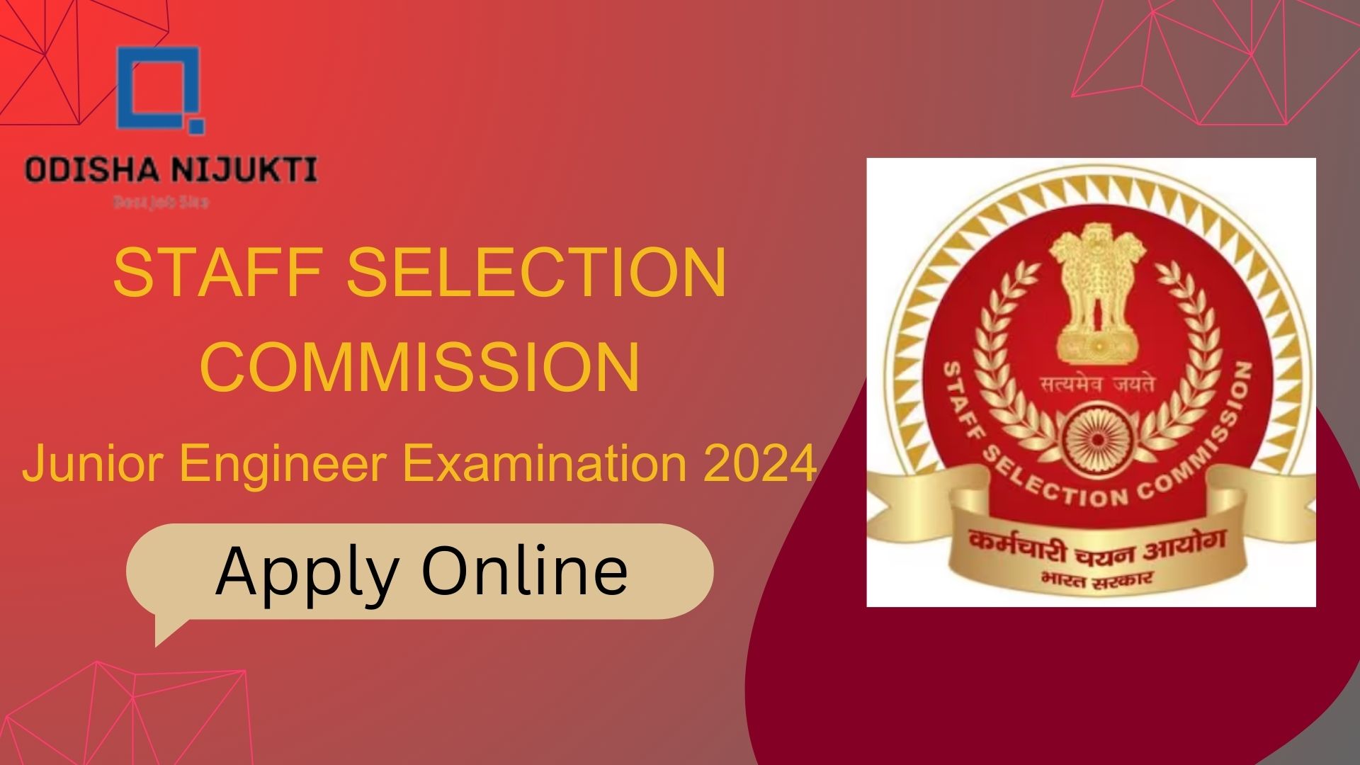 SSC-Junior-Engineer-Examination-2024-Notification-Released-for-968-Posts-Apply-Online-Now!