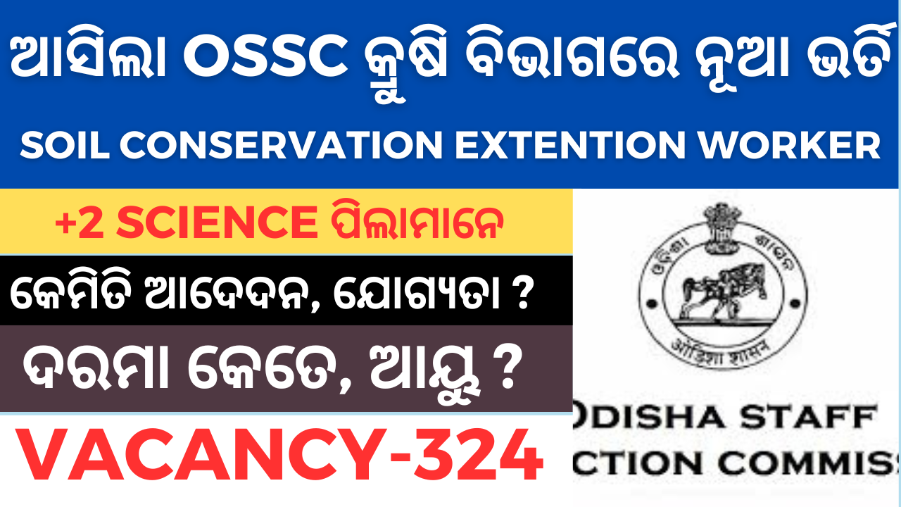 OSSC-Soil-Conservation-Extension-Worker-Vacancy-2024-Out,-Apply-online