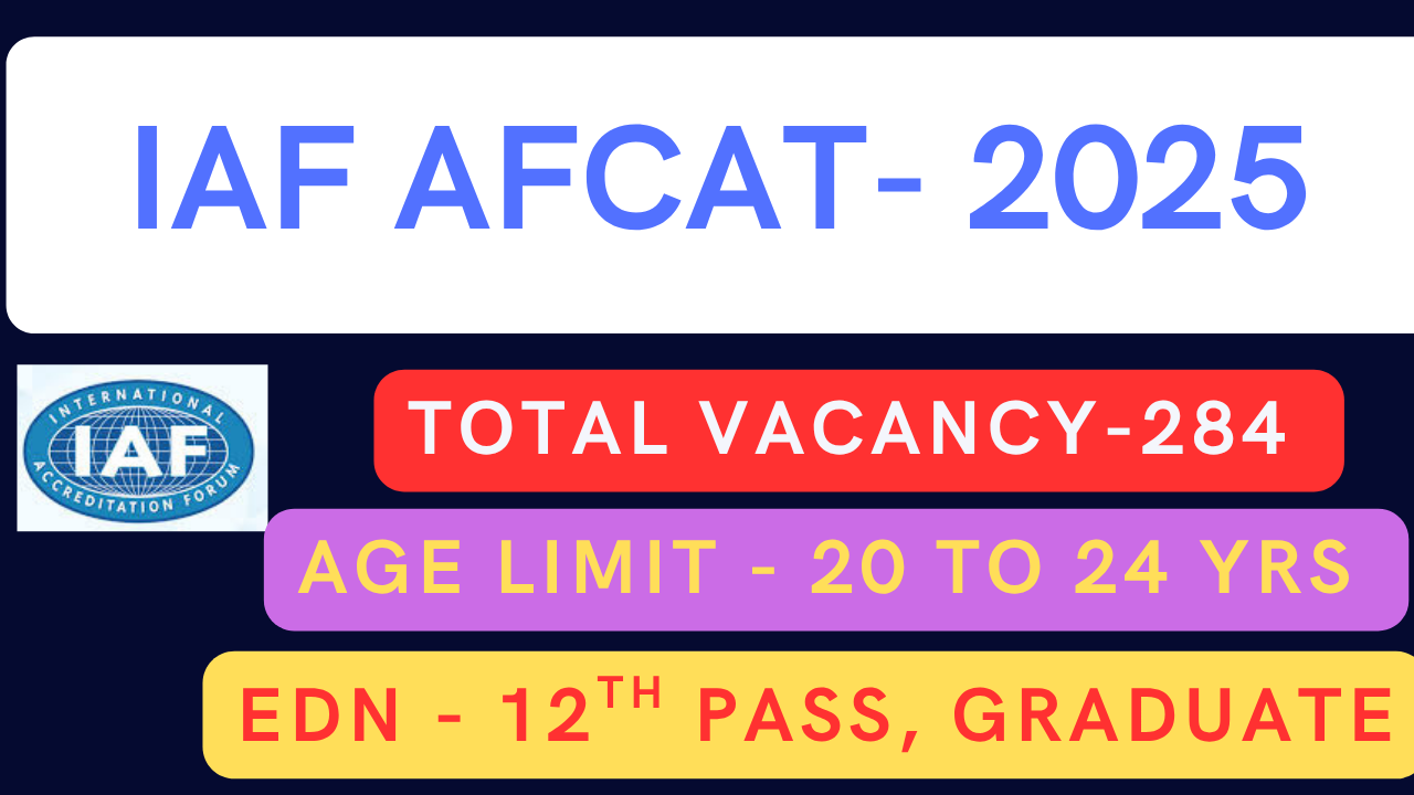 IAF Recruitment 2025